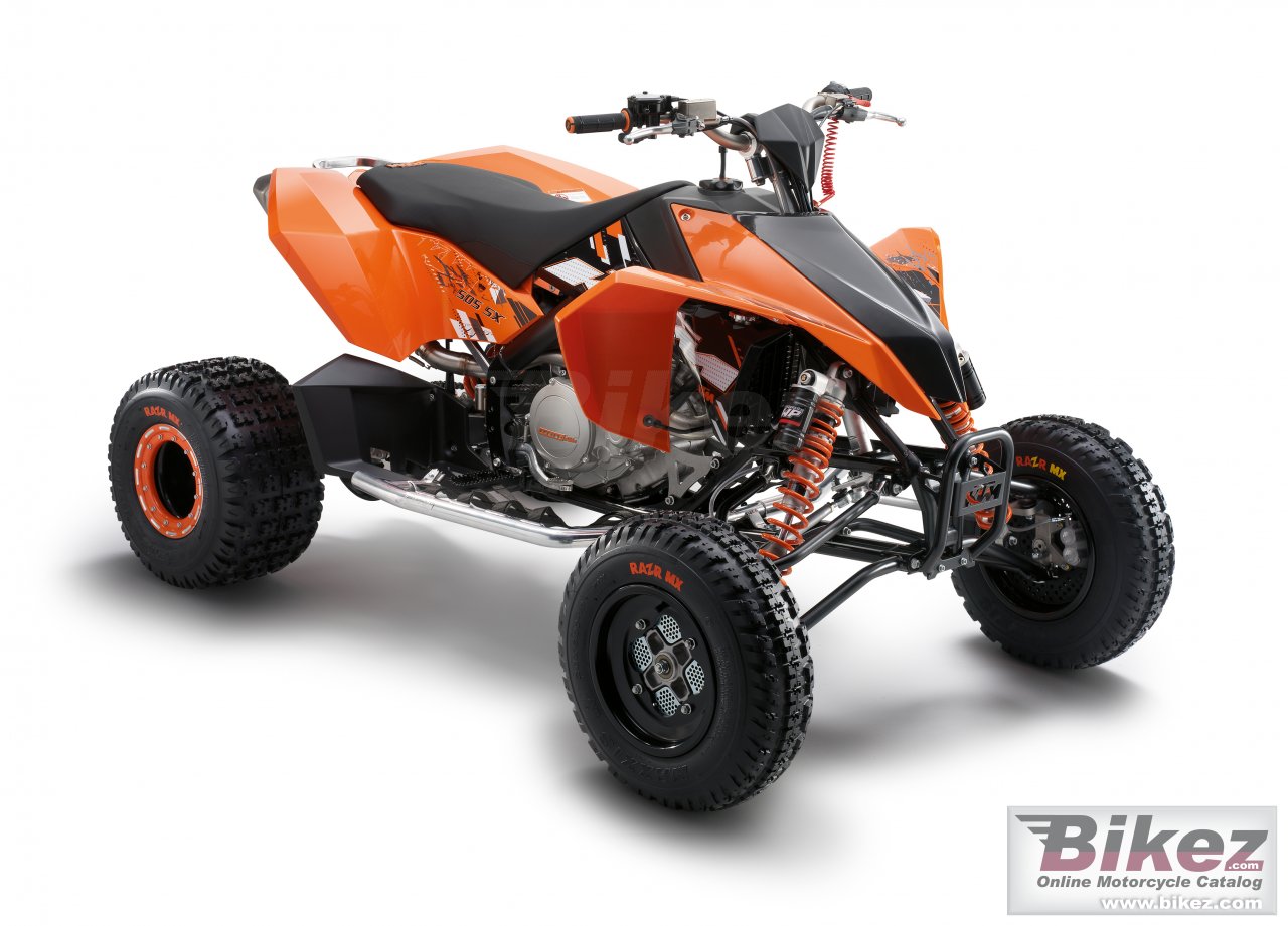 Big KTM 505 sx picture and wallpaper from Bikez.com